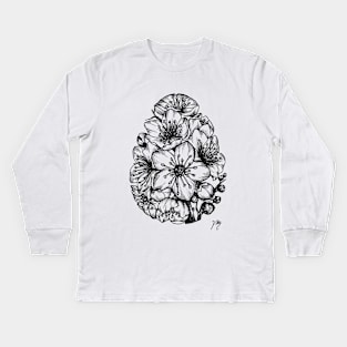 Cherry Egg Kids Long Sleeve T-Shirt